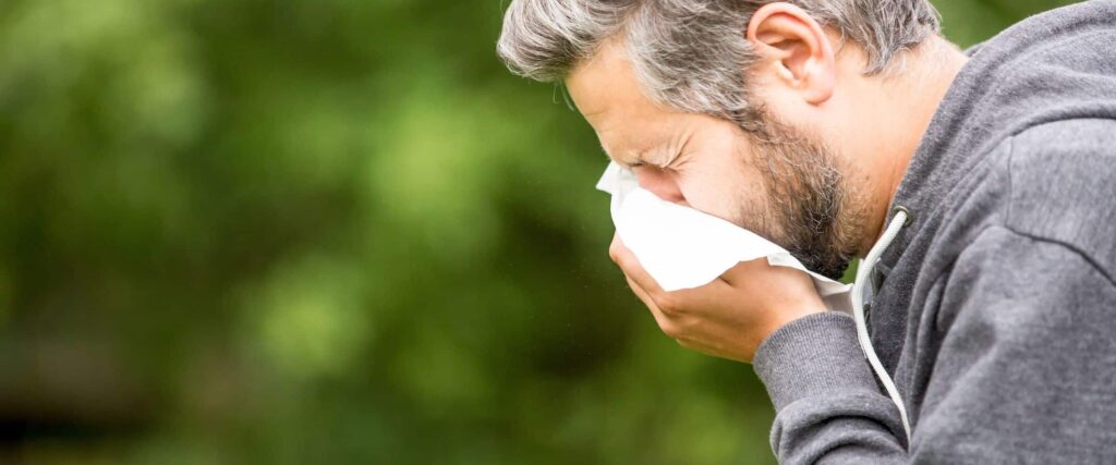 sneezing allergies