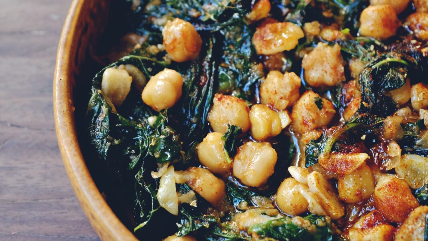 spinach with chickpeas