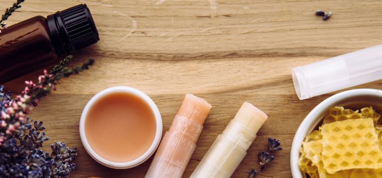 DIY Lavender Lip Balm