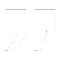White quotation mark